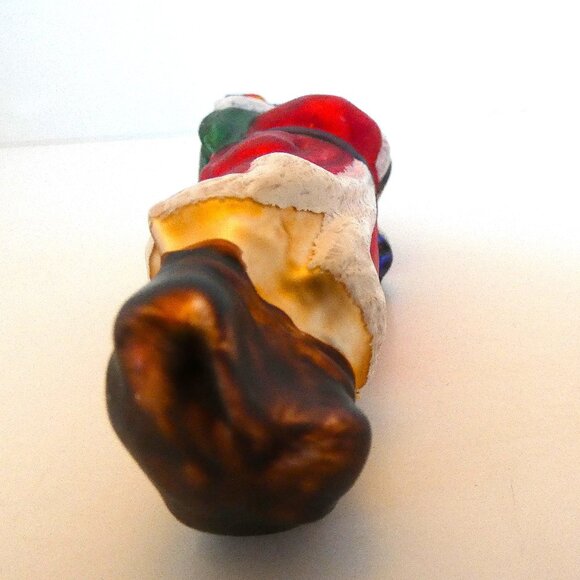 Blown Glass Ornament Santa Claus Old Style Vintage Germany Saint Nick Nicholas - Picture 8 of 10